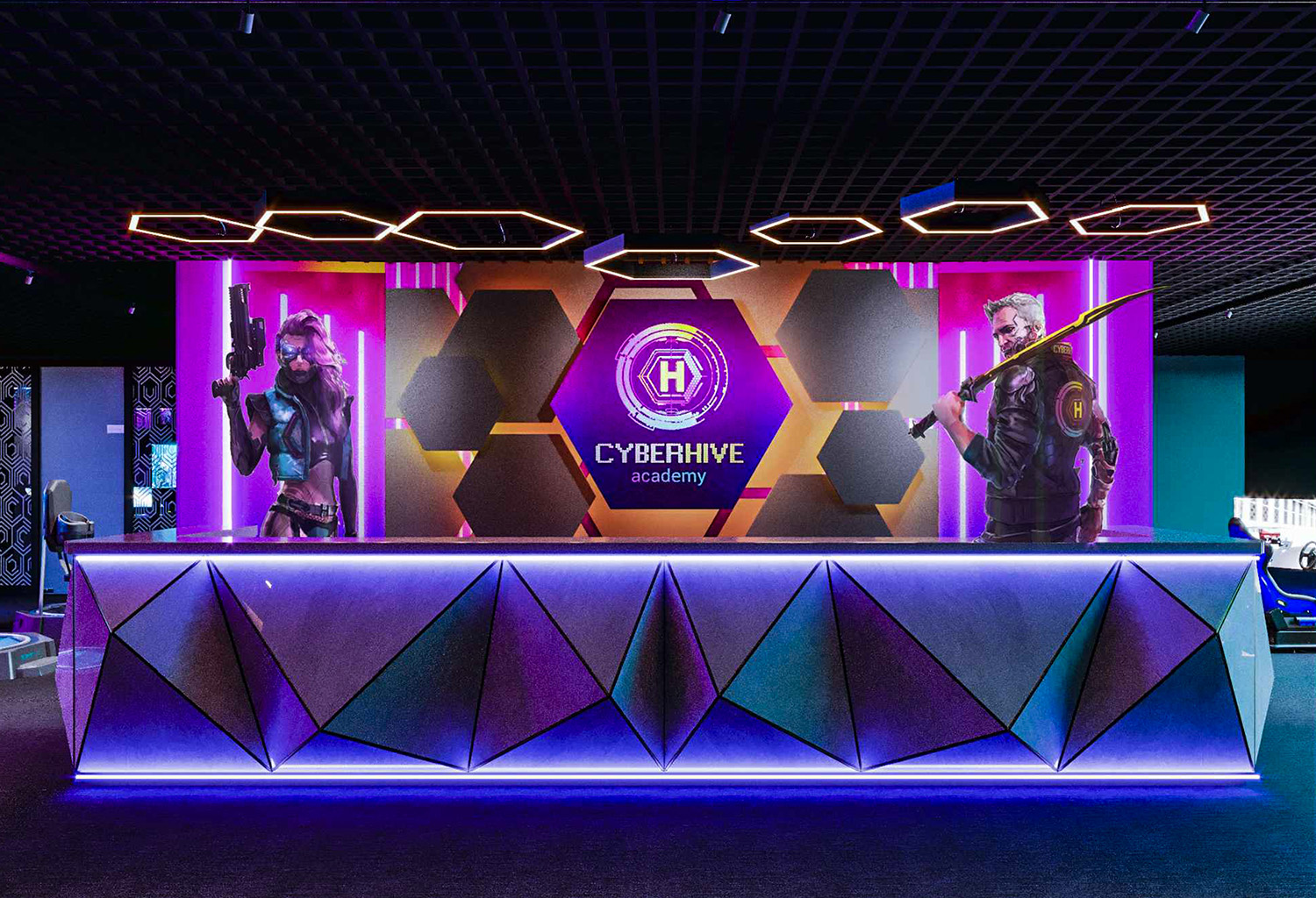 Компьютерный клуб "HIVE"