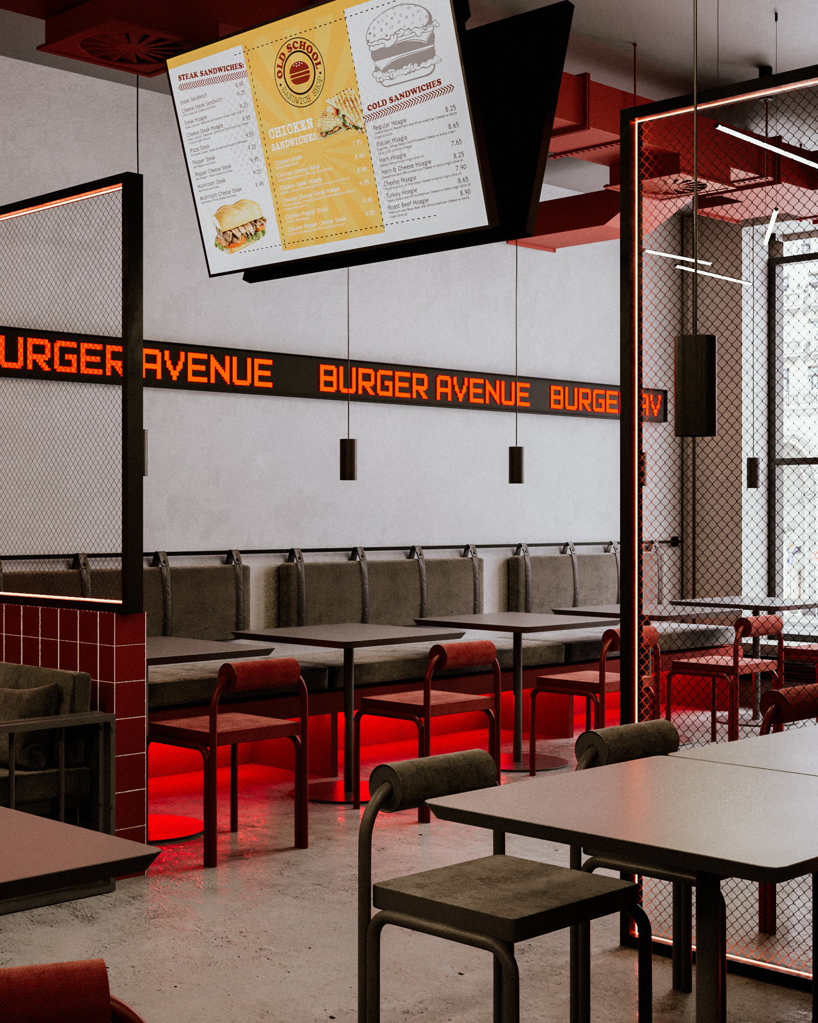 Ресторан быстрого питания BURGER AVENUE